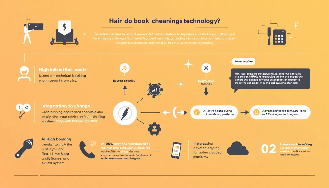 Challenges faced by salon owners in implementing smart booking technology.