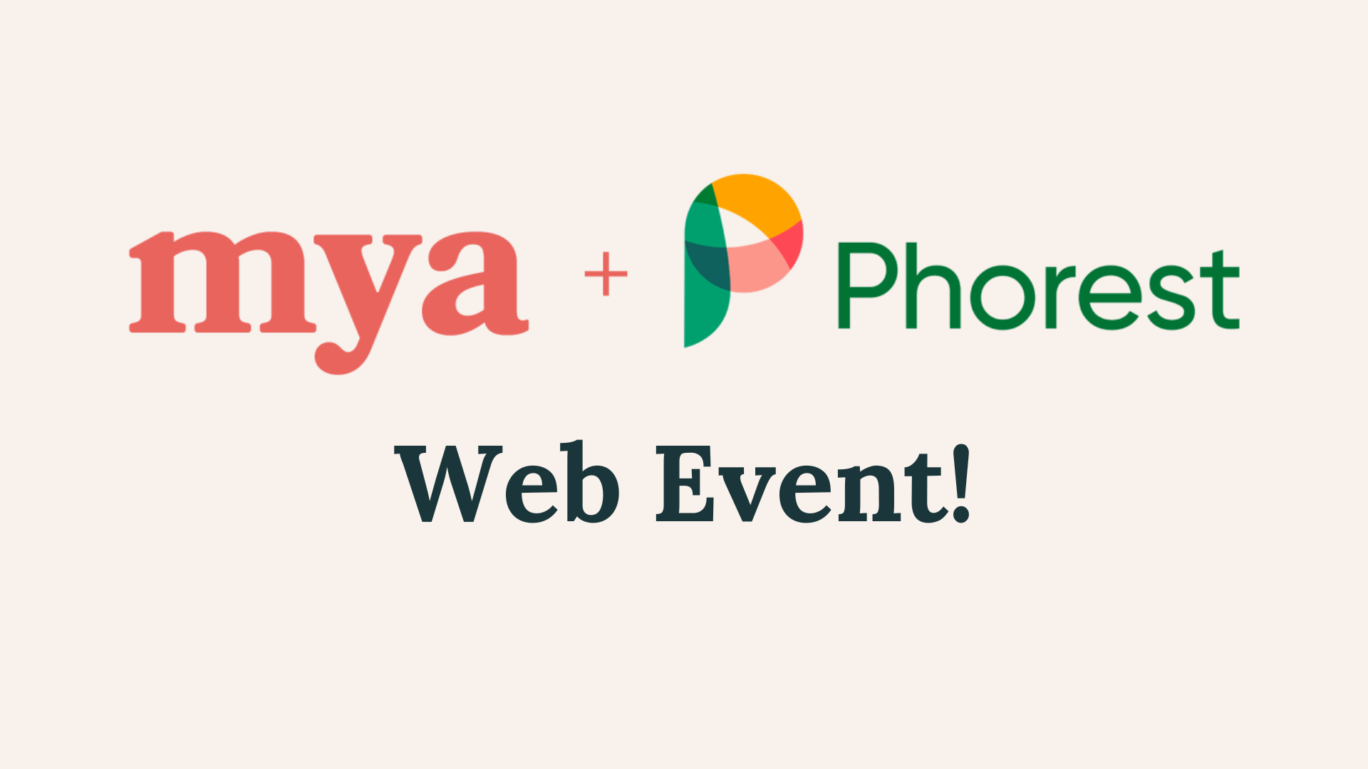 mya + Phorest Web Event!